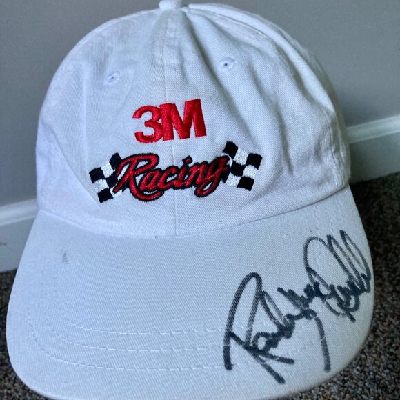 Vintage 3M Racing NASCAR Driver Autographed Hat Signed Cap - Picture 2 of 10